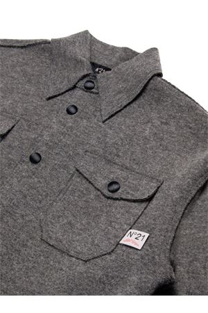 grey wool shirt N°21 KIDS | N21A02N03610N924